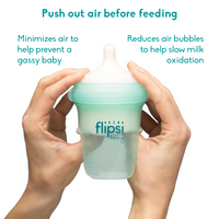Flipsi Silicone Colic Reducing Baby Bottle